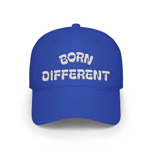 Born Different—Premium Embroidered Statement Cap
