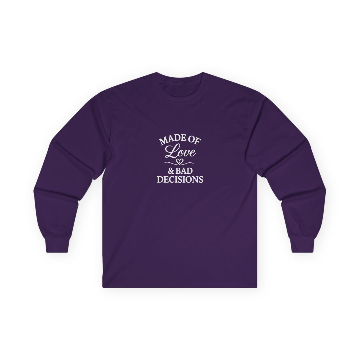 Made of Love–Unisex Ultra Cotton Long Sleeve Tee