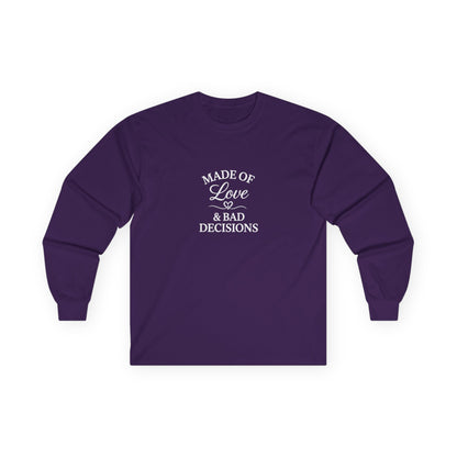 Made of Love–Unisex Ultra Cotton Long Sleeve Tee