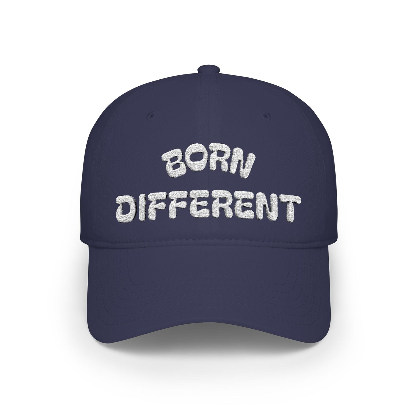 Born Different—Premium Embroidered Statement Cap