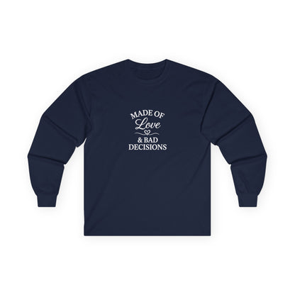 Made of Love–Unisex Ultra Cotton Long Sleeve Tee
