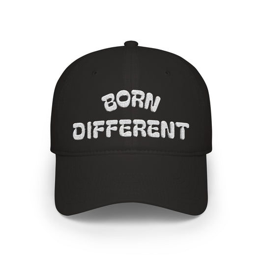 Born Different—Premium Embroidered Statement Cap
