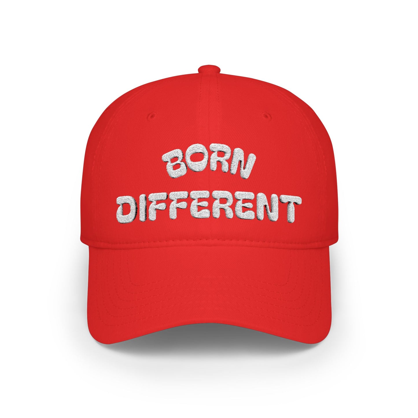 Born Different— Premium Embroidered Statement Cap