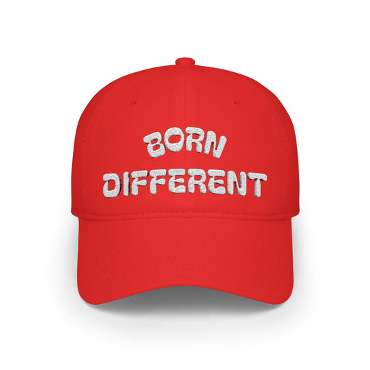 Born Different— Premium Embroidered Statement Cap