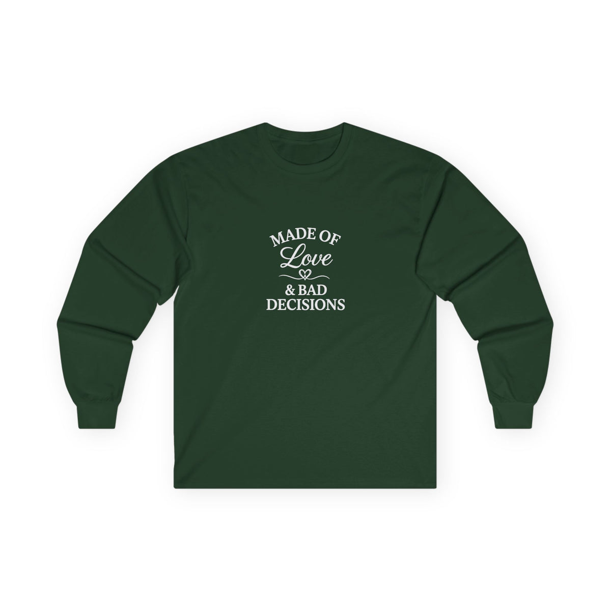 Made of Love–Unisex Ultra Cotton Long Sleeve Tee