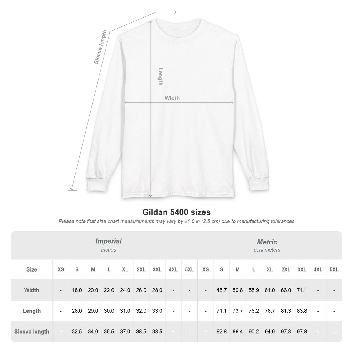 One Day at a Time–Life Can Wait: Long Sleeve Shirt