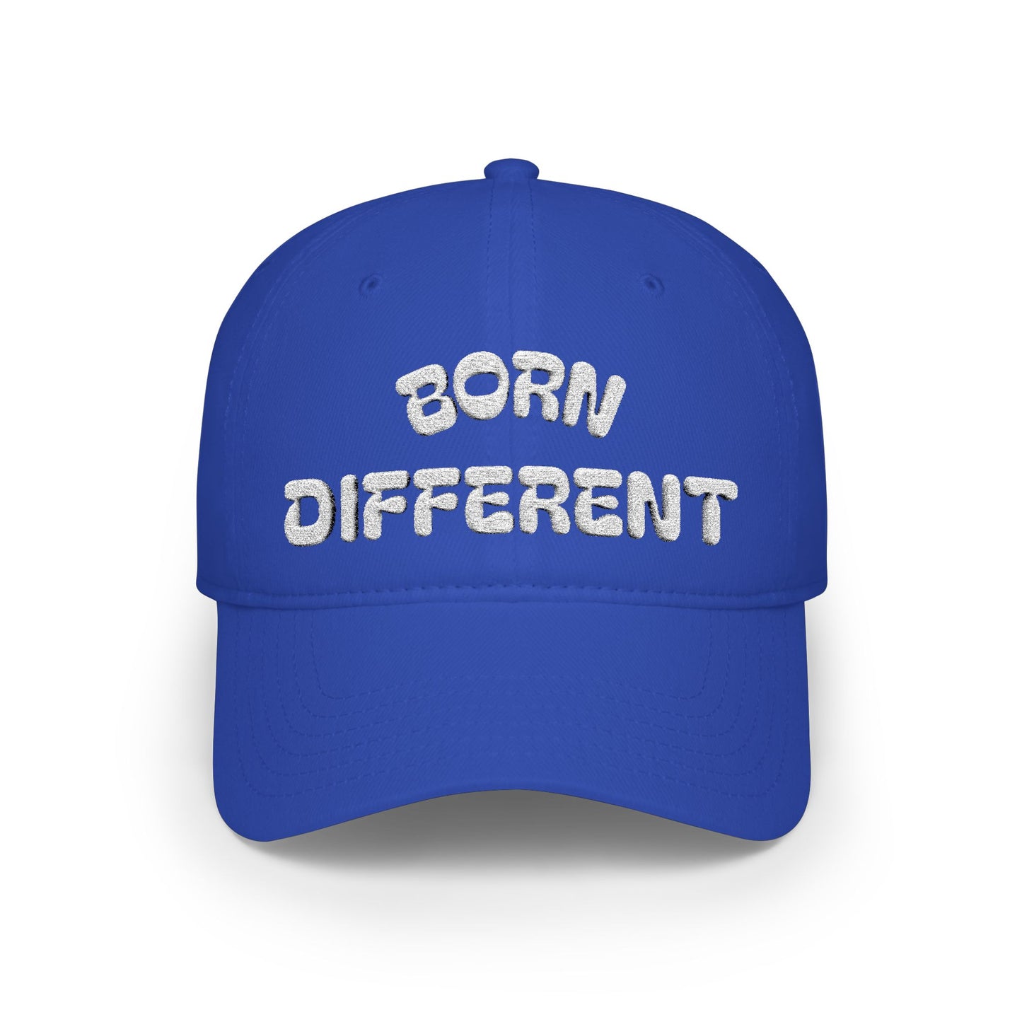 Born Different—Premium Embroidered Statement Cap